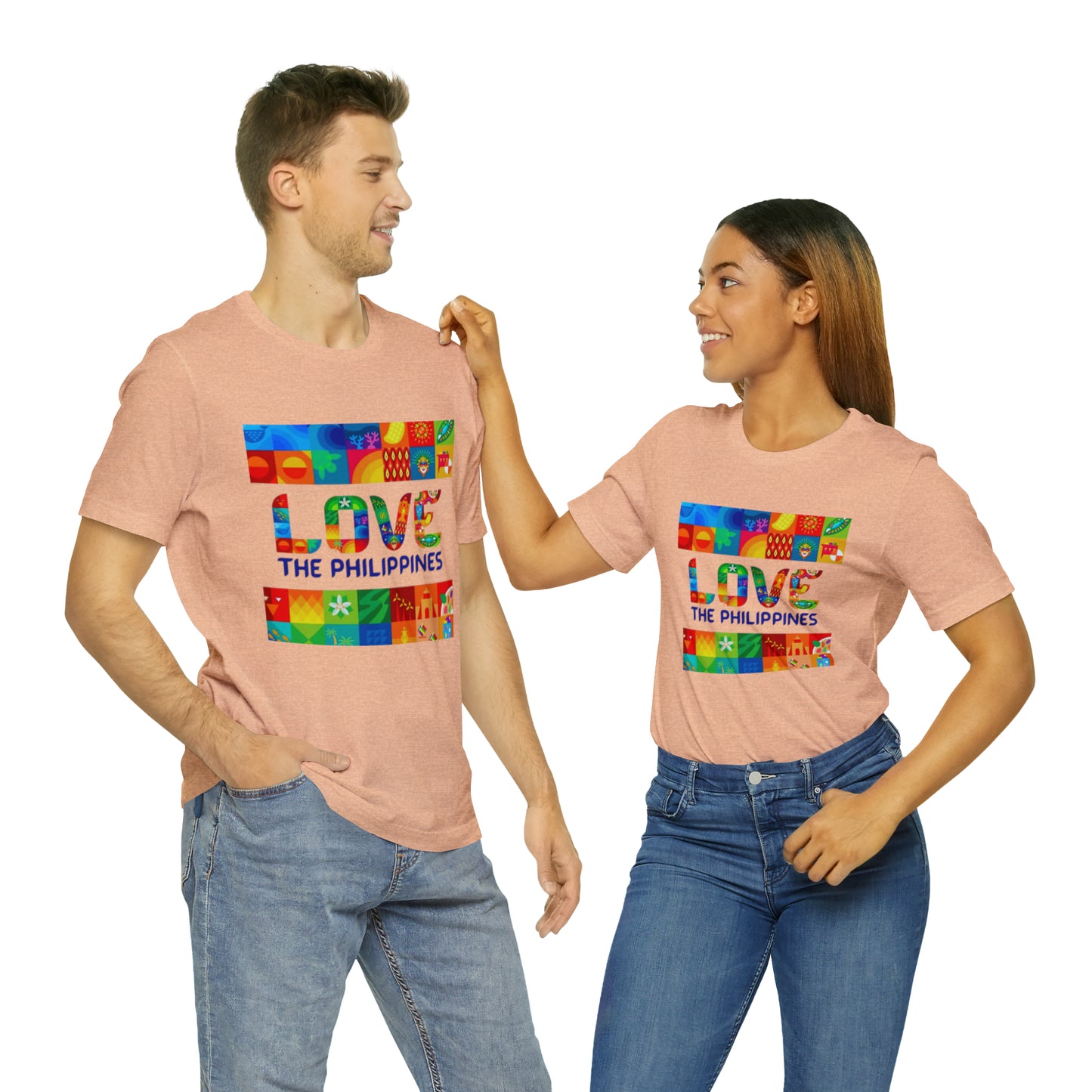 Love the Philippines Shirt , Filipino Shirt, Pinoy Shirt, Philippine Apparel