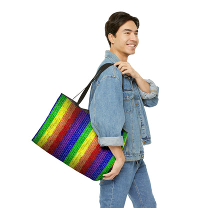 Pride LGBT Rainbow Weekender Tote Bag