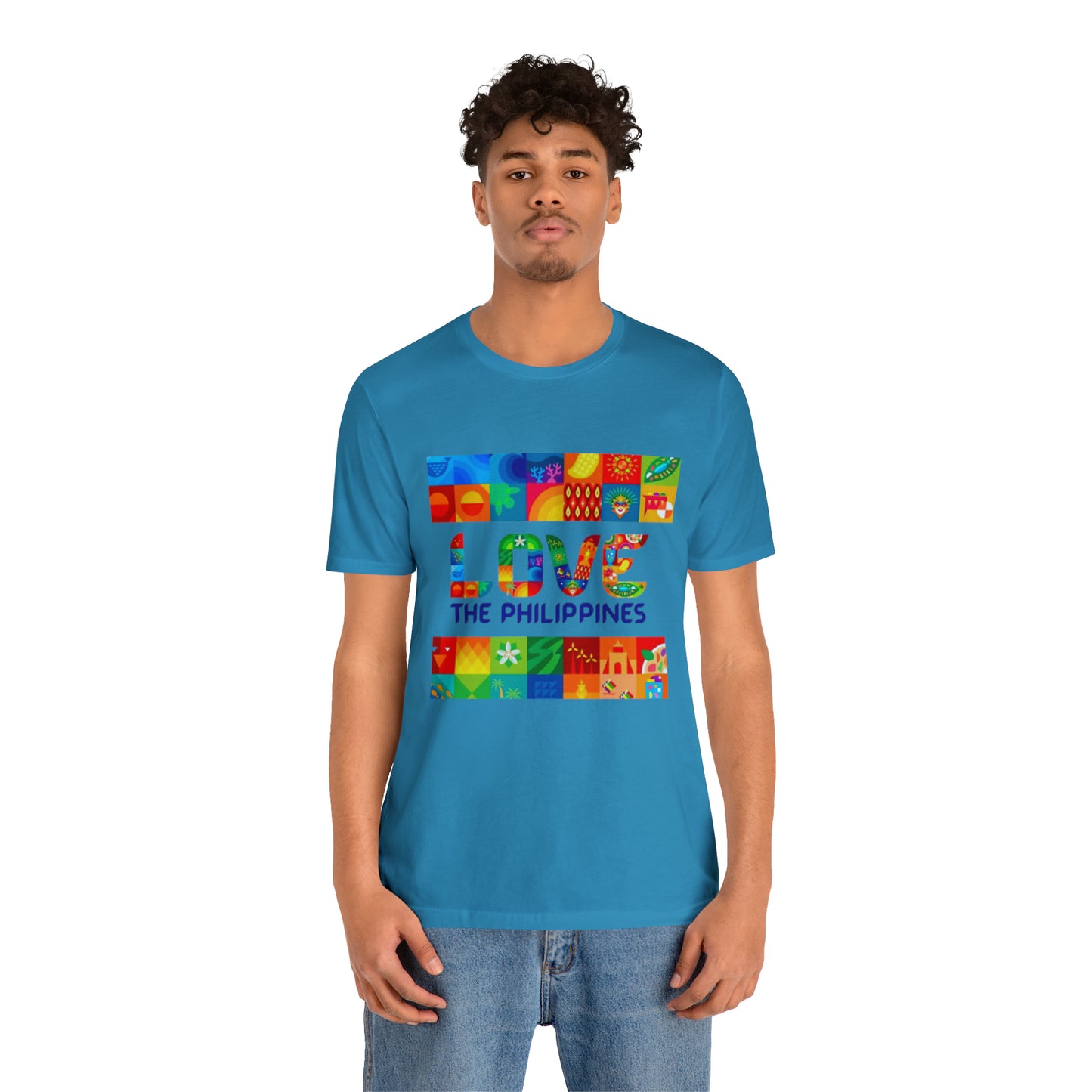 Love the Philippines Shirt , Filipino Shirt, Pinoy Shirt, Philippine Apparel