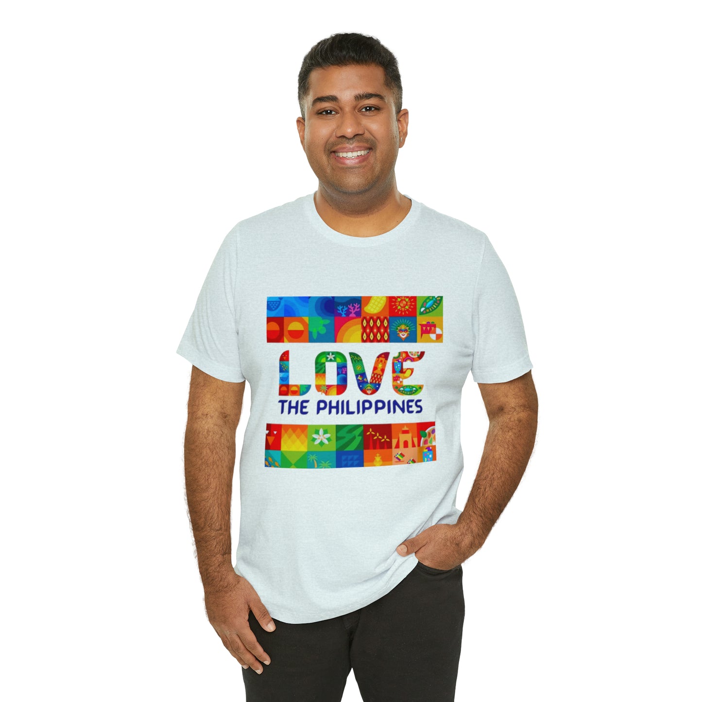 Love the Philippines Shirt , Filipino Shirt, Pinoy Shirt, Philippine Apparel