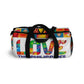 Philippines Filipino "Love the Philippines" Duffel bag | Philippine Travel Bag | Crisply Printed | College Duffel bag