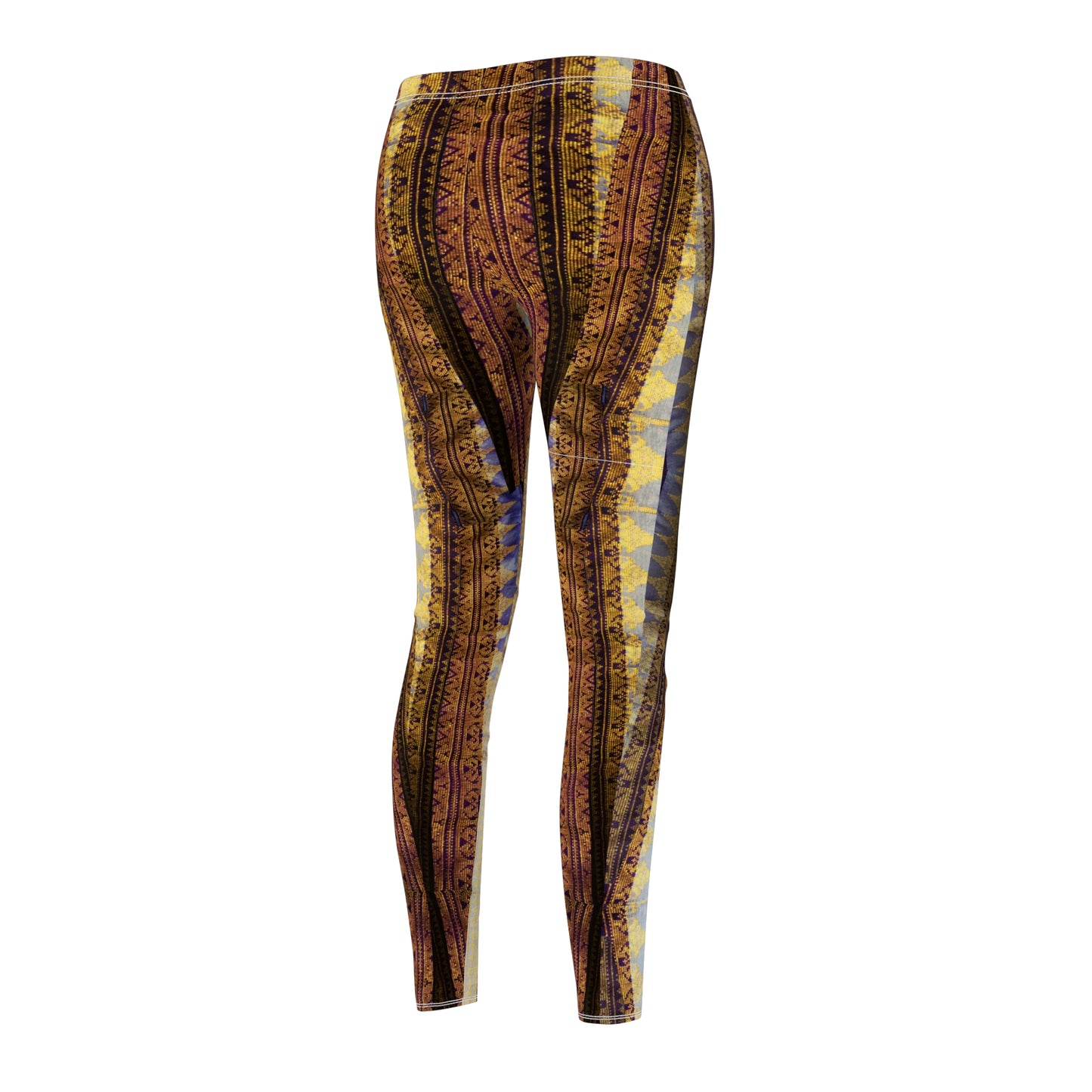 Copy of Philippines Filipino Mindanao batik Inspired  Women's Cut & Sew Casual Leggings | Abstarct batik Leggings