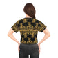 Philippines Filipino Midanao BAtik inspired  top tee for ladies. crisply Printed Philippine Womens  Shirt