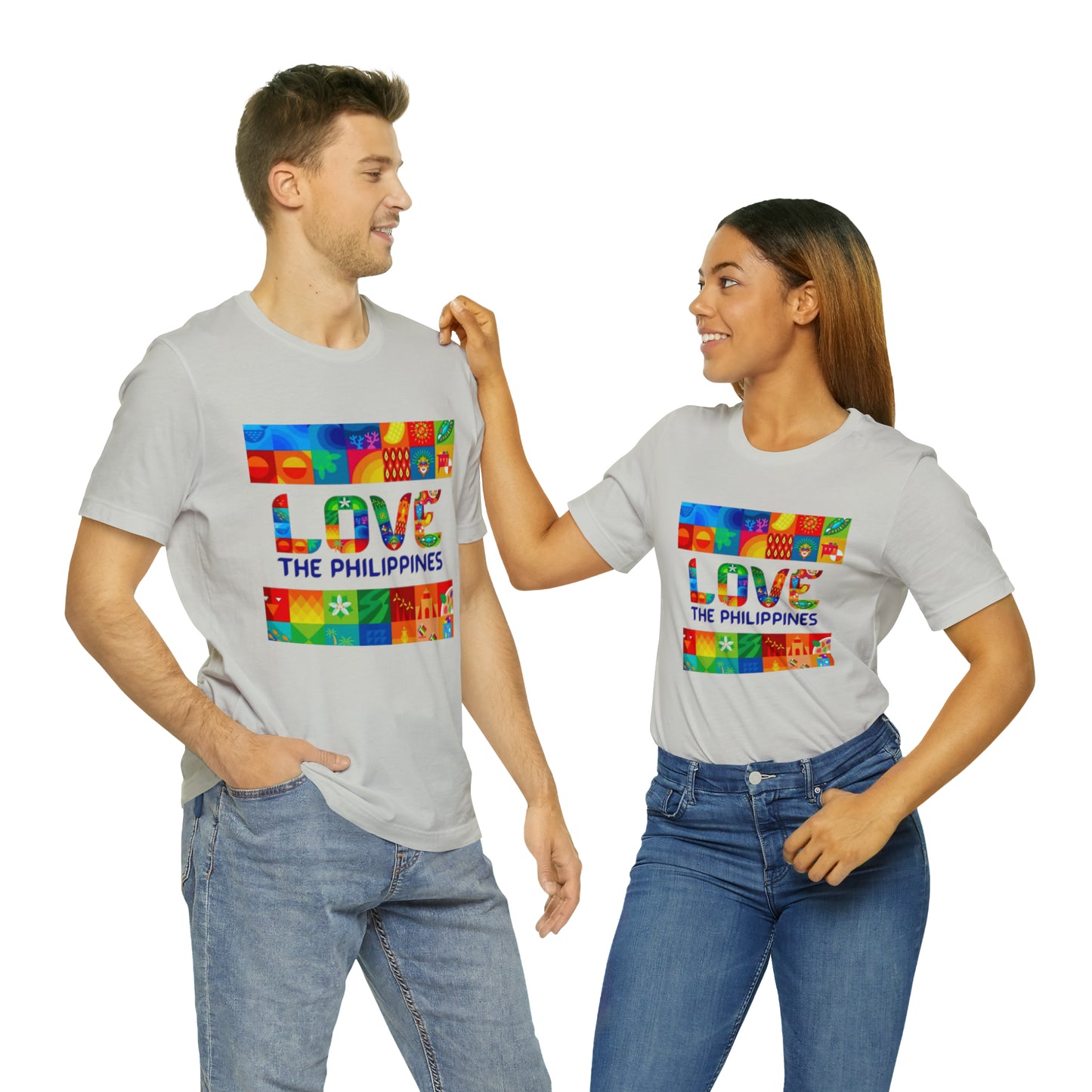 Love the Philippines Shirt , Filipino Shirt, Pinoy Shirt, Philippine Apparel