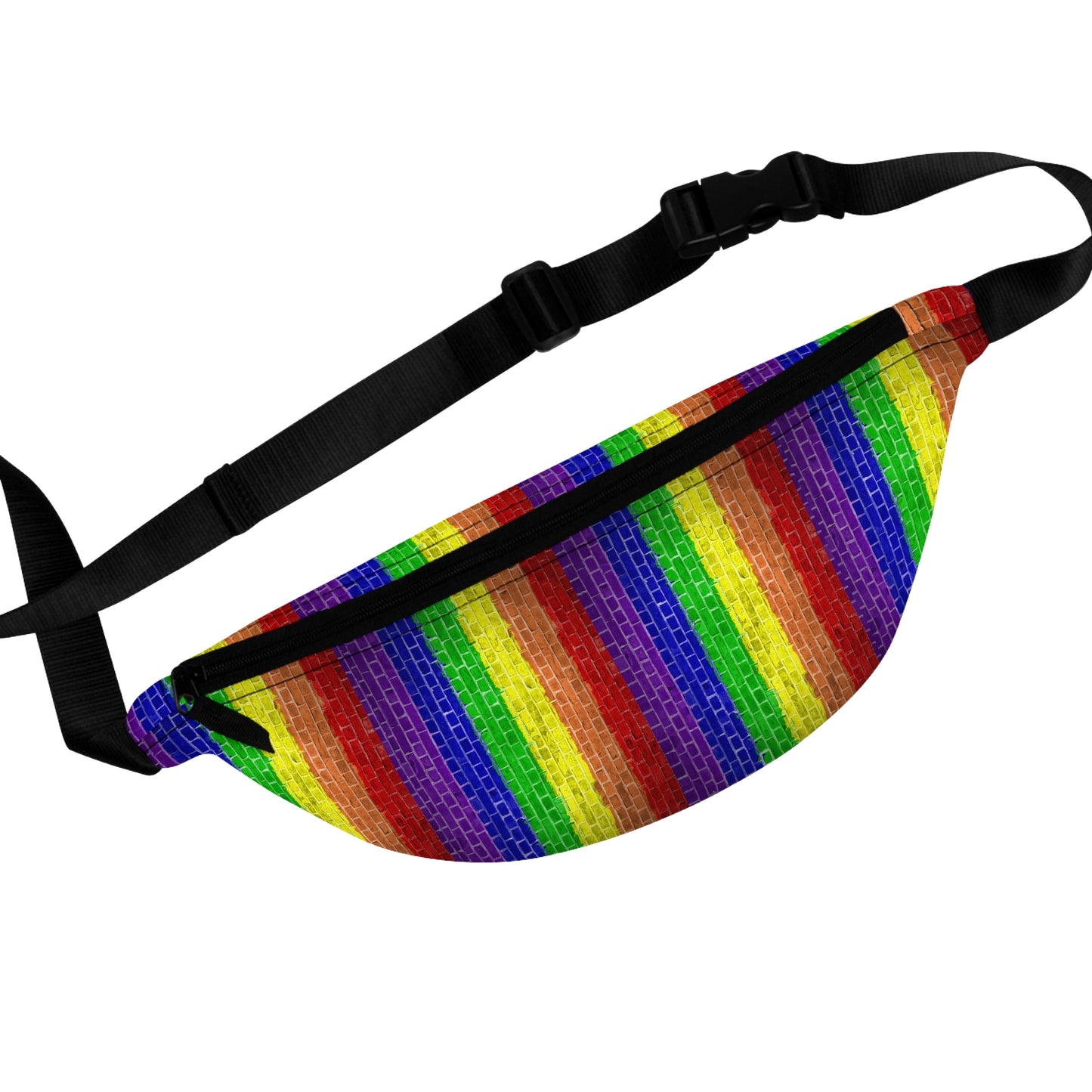 Pride LGBT Rainbow Fanny Pack| Rainbow pride Fanny pack  bag | Gifts & Souvenirs | Travel Bag | Crisply Printed