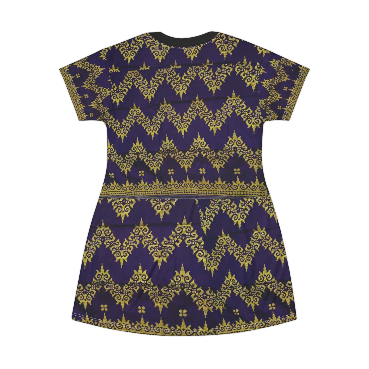 Philippines Filipino Batik inspired T-Shirt Dress | Mindanao batik Crisply PRINTED