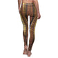 Copy of Philippines Filipino Mindanao batik Inspired  Women's Cut & Sew Casual Leggings | Abstarct batik Leggings