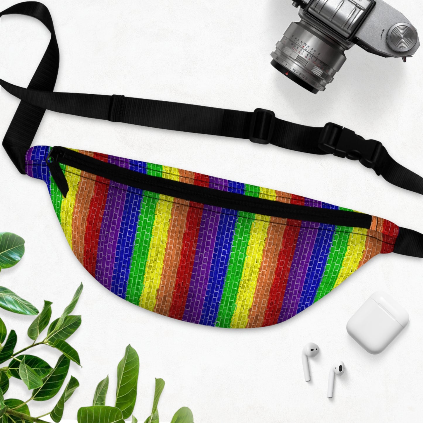 Pride LGBT Rainbow Fanny Pack| Rainbow pride Fanny pack  bag | Gifts & Souvenirs | Travel Bag | Crisply Printed