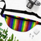 Pride LGBT Rainbow Fanny Pack| Rainbow pride Fanny pack  bag | Gifts & Souvenirs | Travel Bag | Crisply Printed