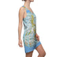 Philippines Filipino Map Inspired  Racerback Dress | Multi Cultural dress | Philippine Independence Day Attire