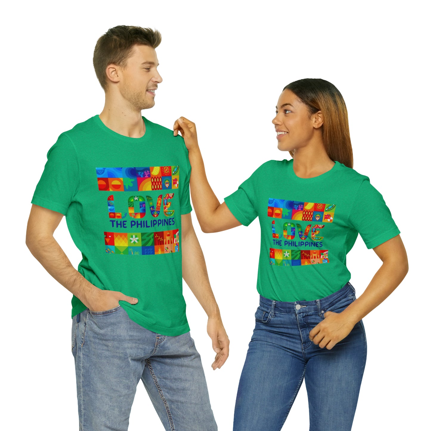 Love the Philippines Shirt , Filipino Shirt, Pinoy Shirt, Philippine Apparel