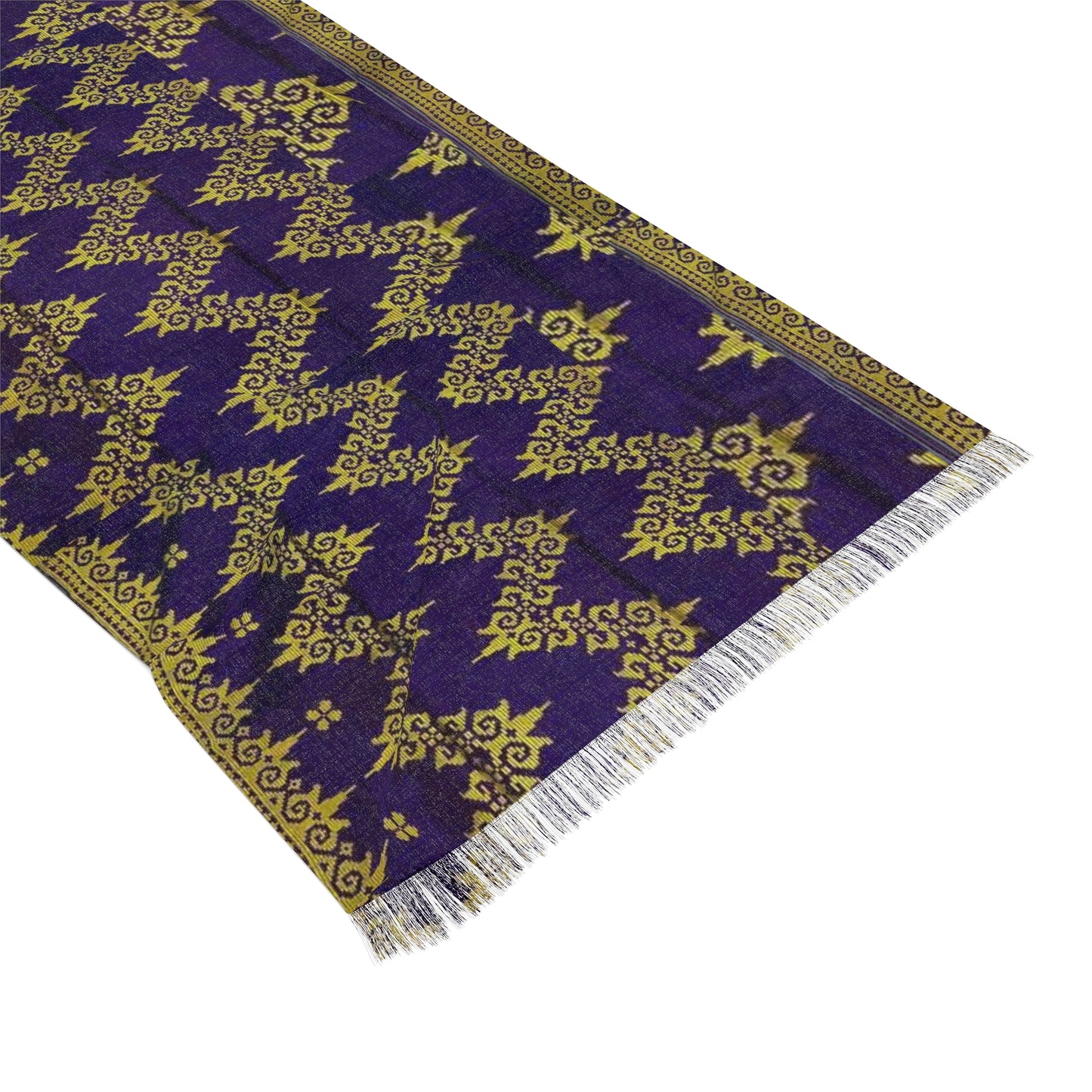 Philippines Filipino Batik inspired Light Scarf | Mindanao batik inspired  Crisply PRINTED One sided scarf