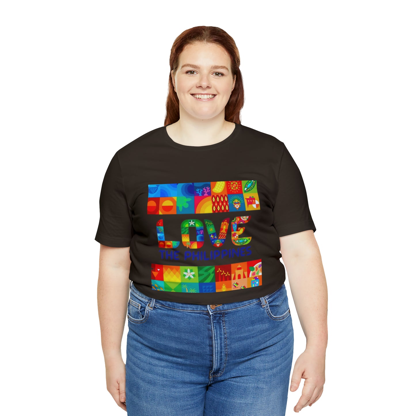 Love the Philippines Shirt , Filipino Shirt, Pinoy Shirt, Philippine Apparel
