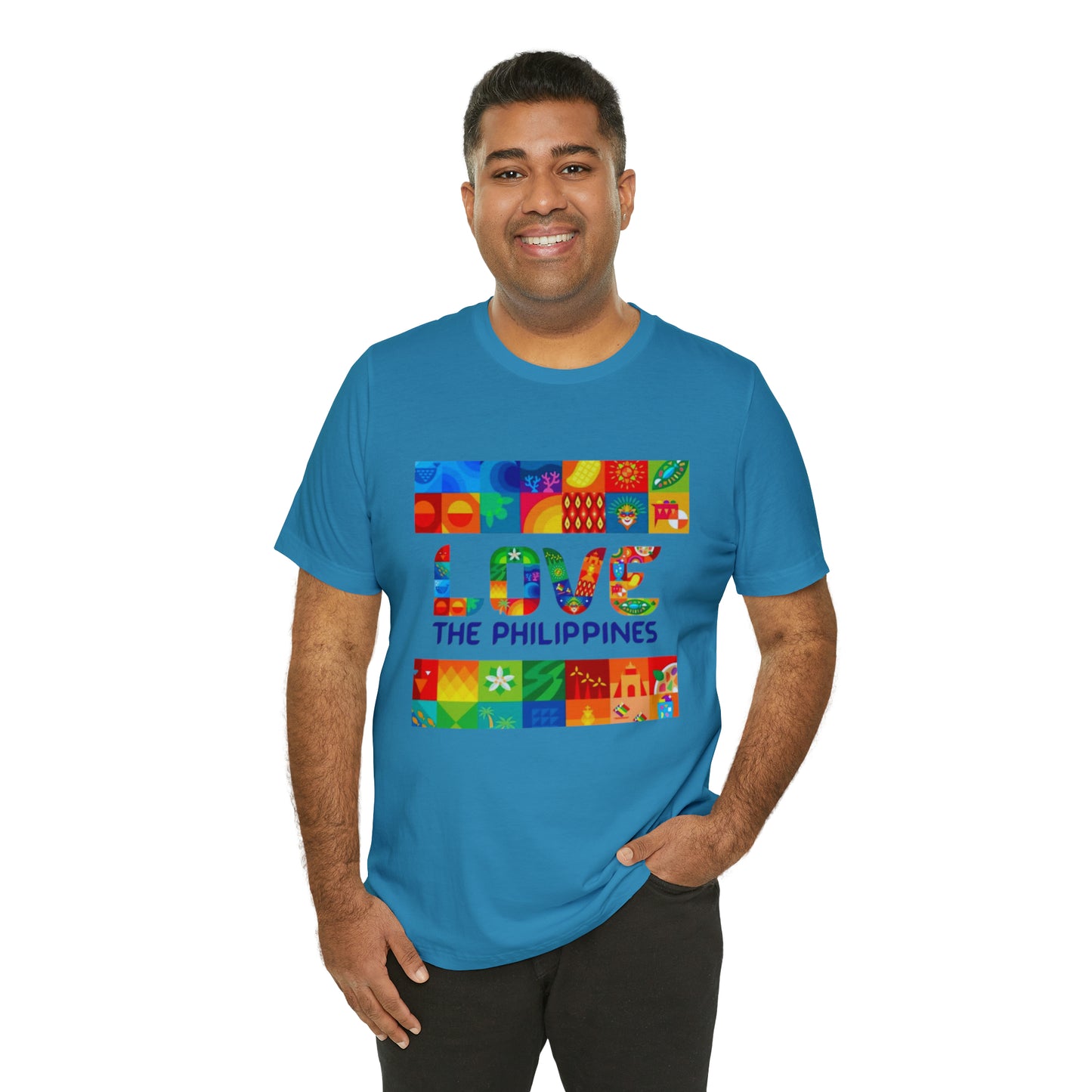 Love the Philippines Shirt , Filipino Shirt, Pinoy Shirt, Philippine Apparel