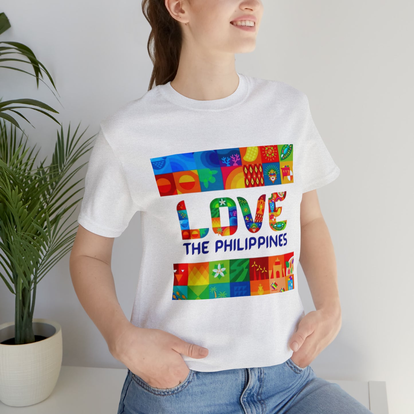 Love the Philippines Shirt , Filipino Shirt, Pinoy Shirt, Philippine Apparel