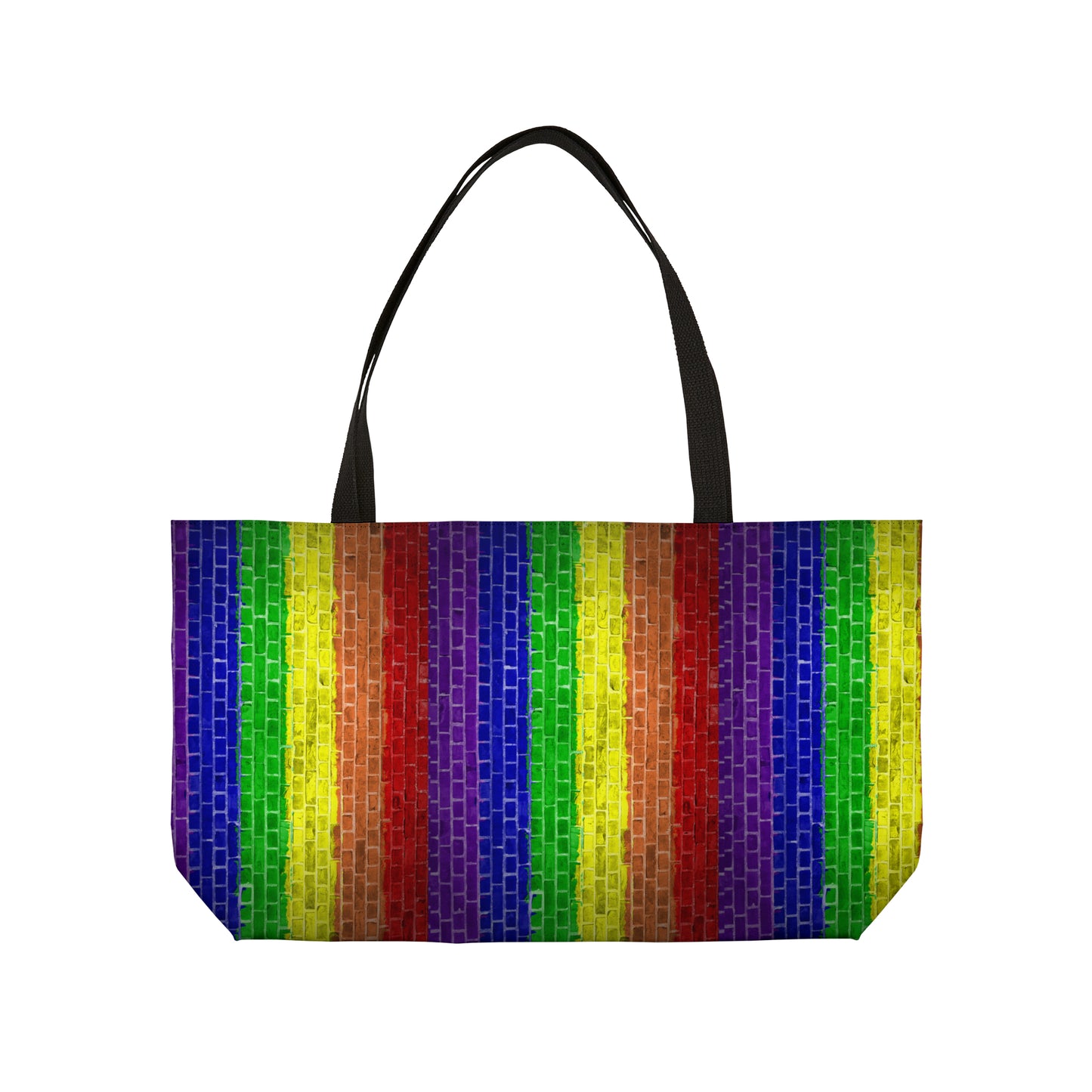 Pride LGBT Rainbow Weekender Tote Bag