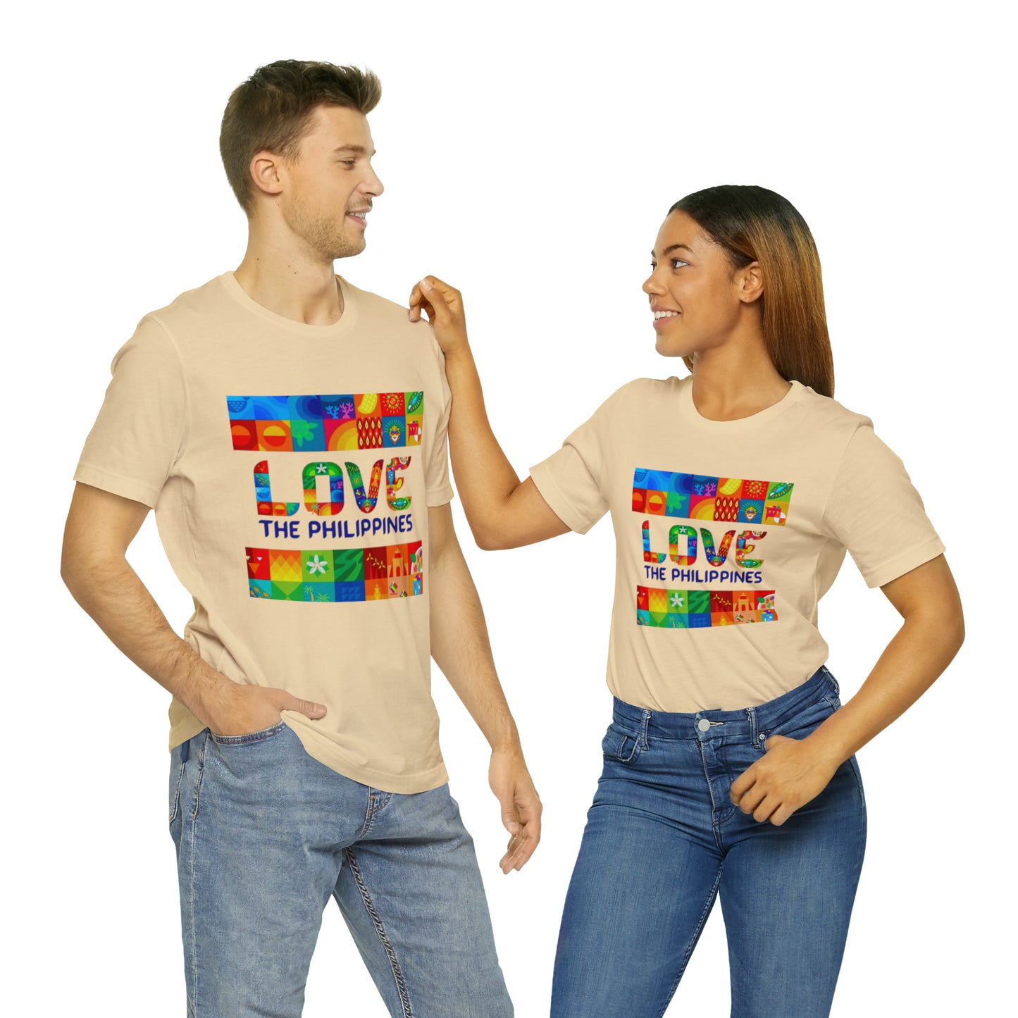 Love the Philippines Shirt , Filipino Shirt, Pinoy Shirt, Philippine Apparel
