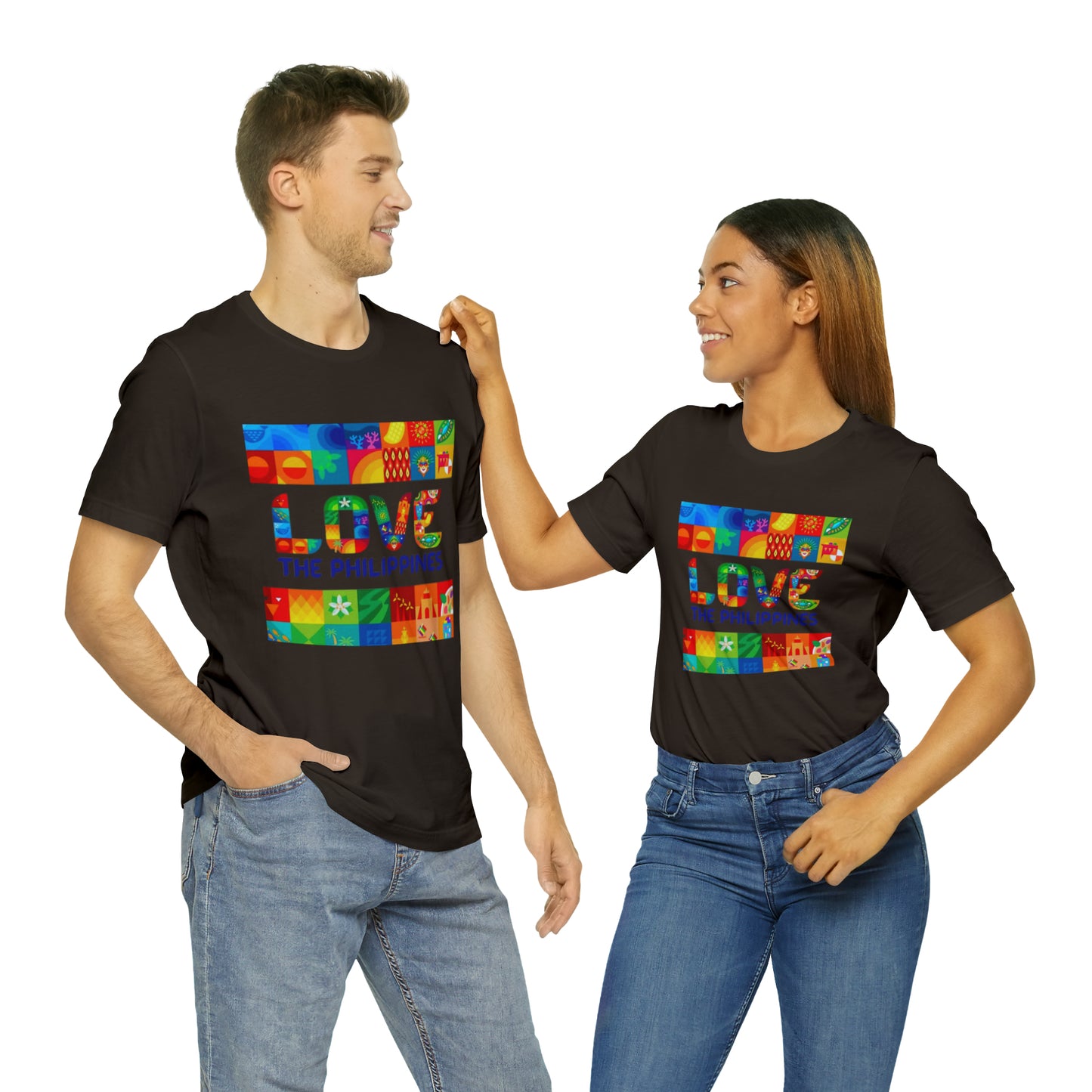 Love the Philippines Shirt , Filipino Shirt, Pinoy Shirt, Philippine Apparel