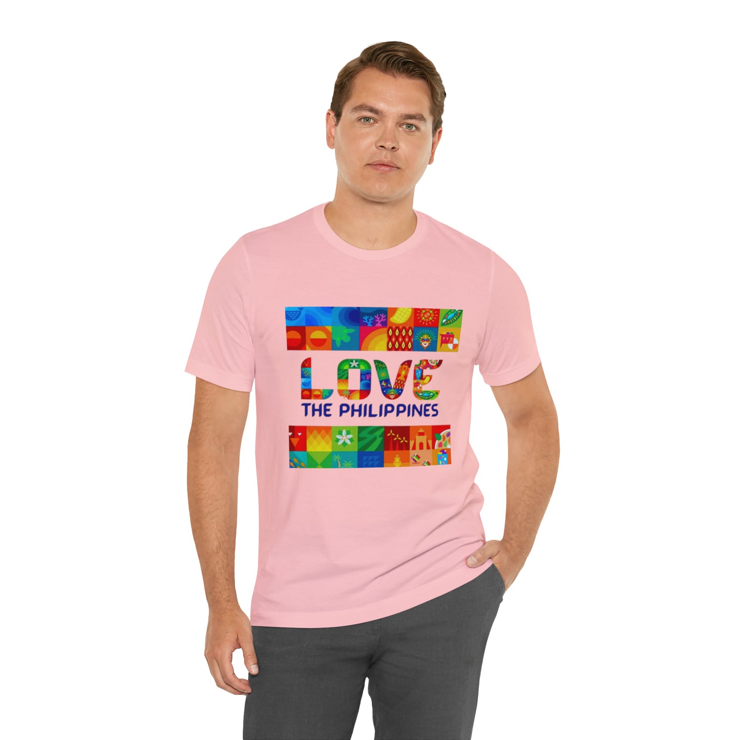 Love the Philippines Shirt , Filipino Shirt, Pinoy Shirt, Philippine Apparel