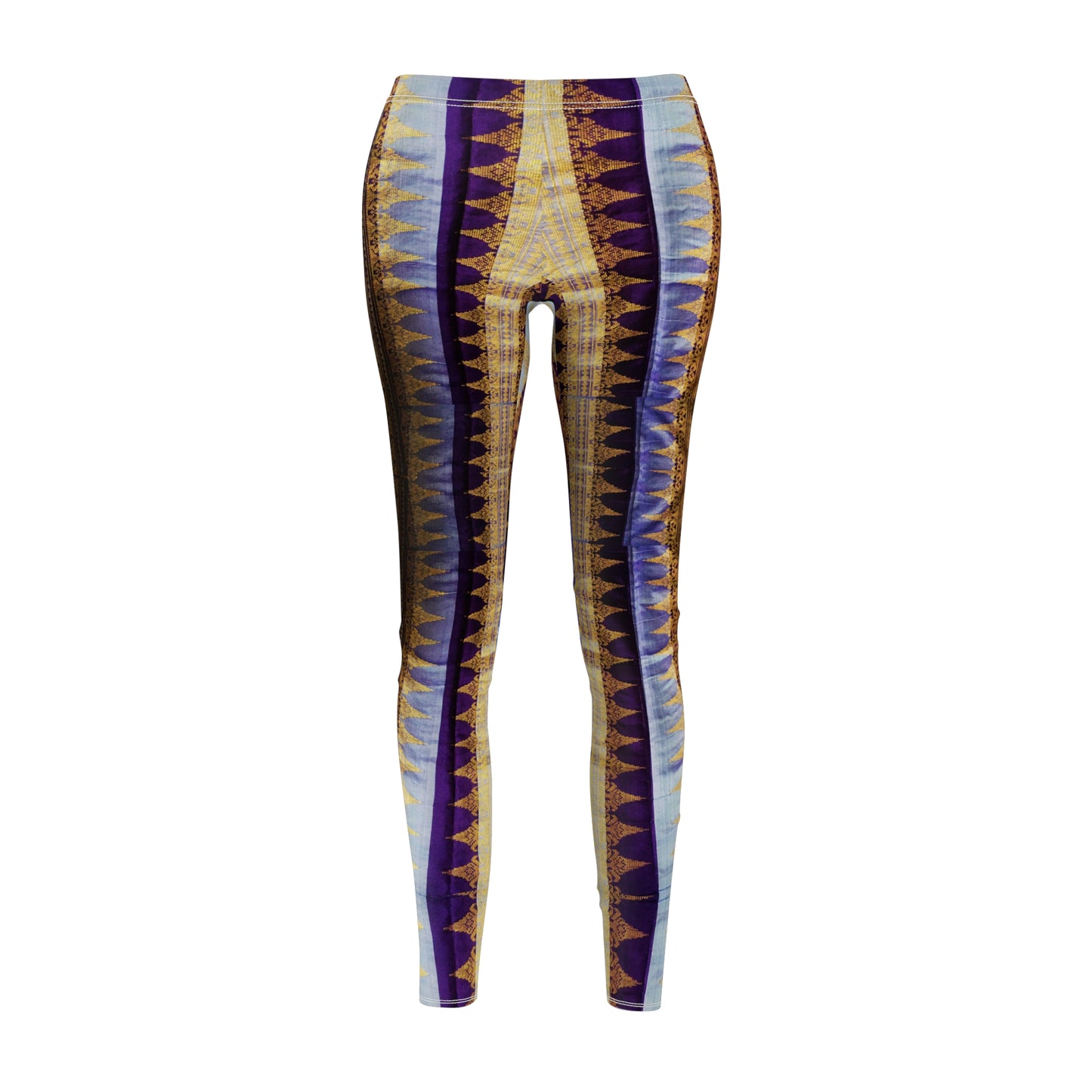 Copy of Philippines Filipino Mindanao batik Inspired  Women's Cut & Sew Casual Leggings | Abstarct batik Leggings