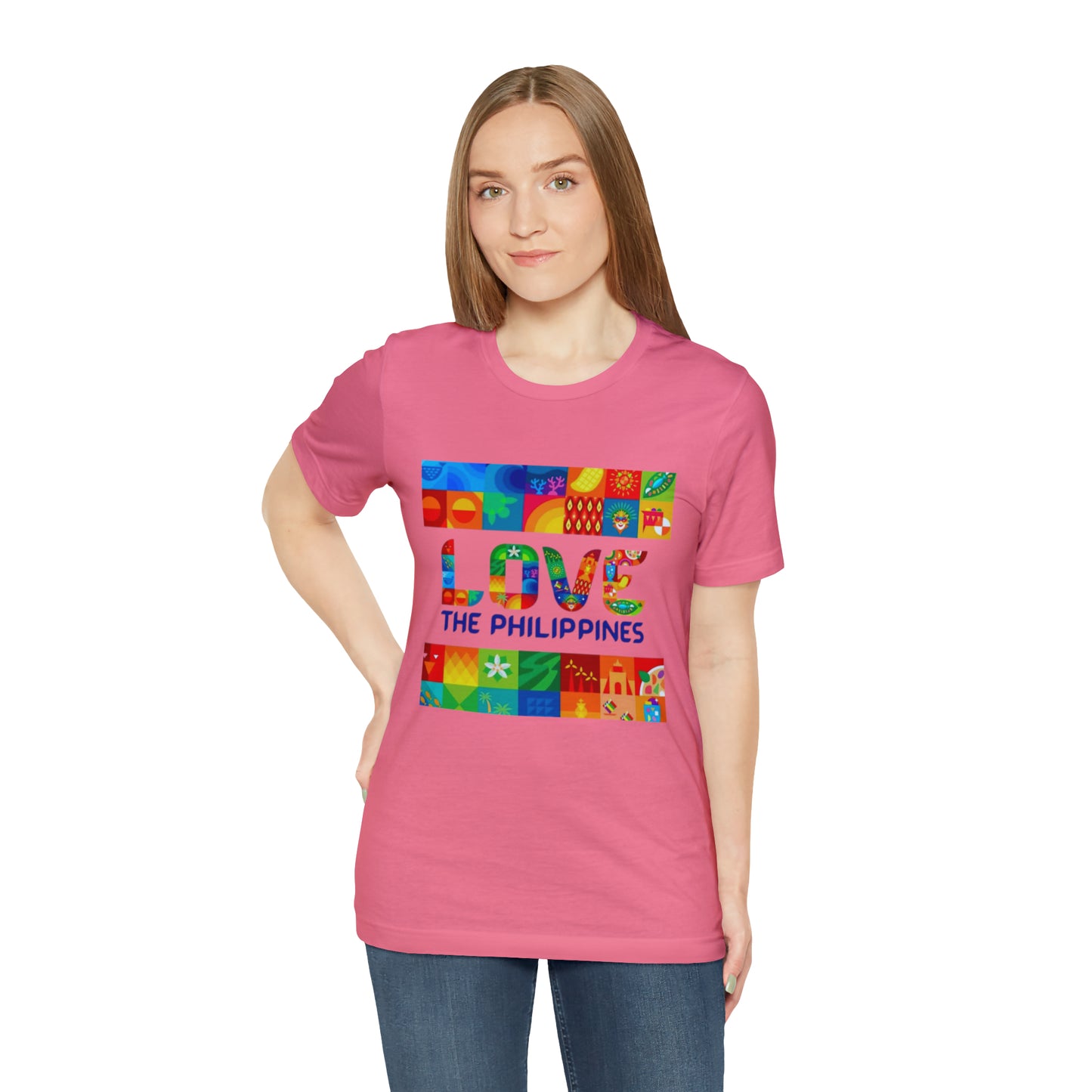 Love the Philippines Shirt , Filipino Shirt, Pinoy Shirt, Philippine Apparel