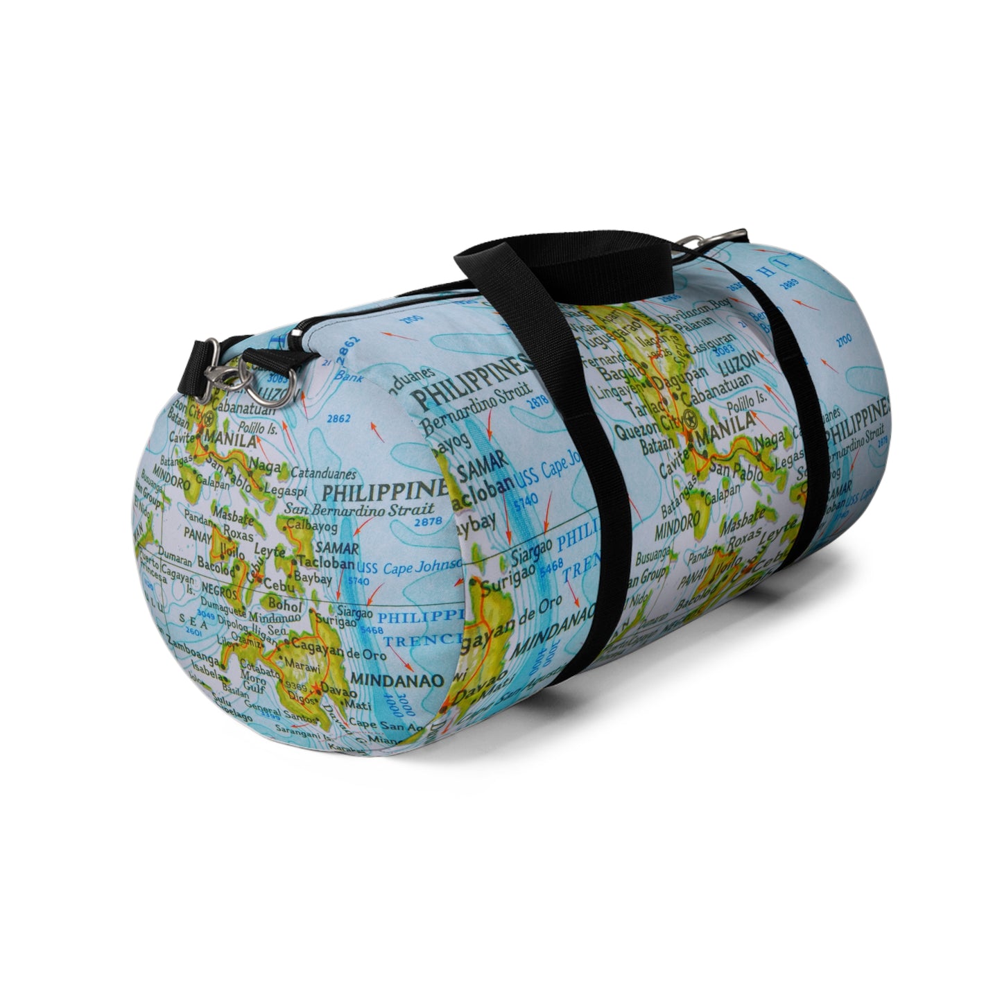 Philippine map Duffel bag | Crisply Printed Filipino Duffel bag | Filipino Summer travels Duffel bag