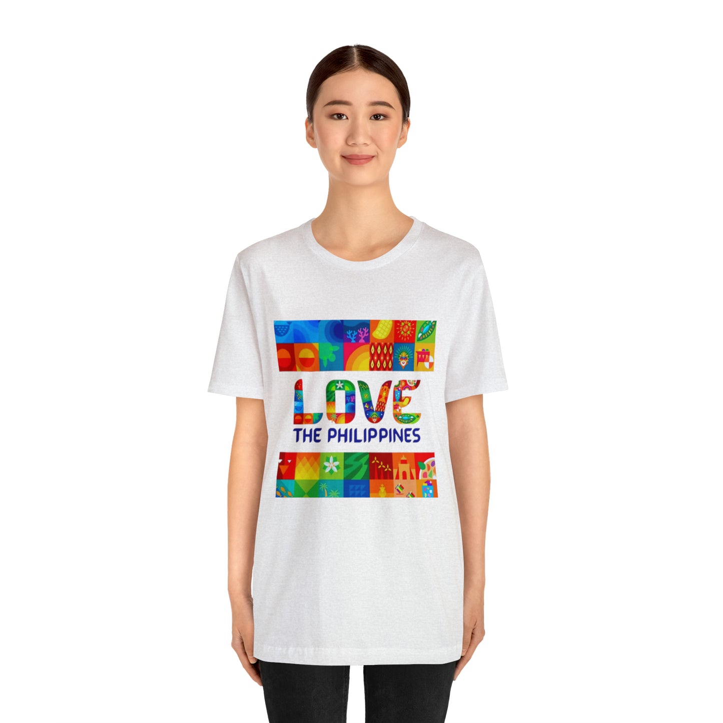 Love the Philippines Shirt , Filipino Shirt, Pinoy Shirt, Philippine Apparel