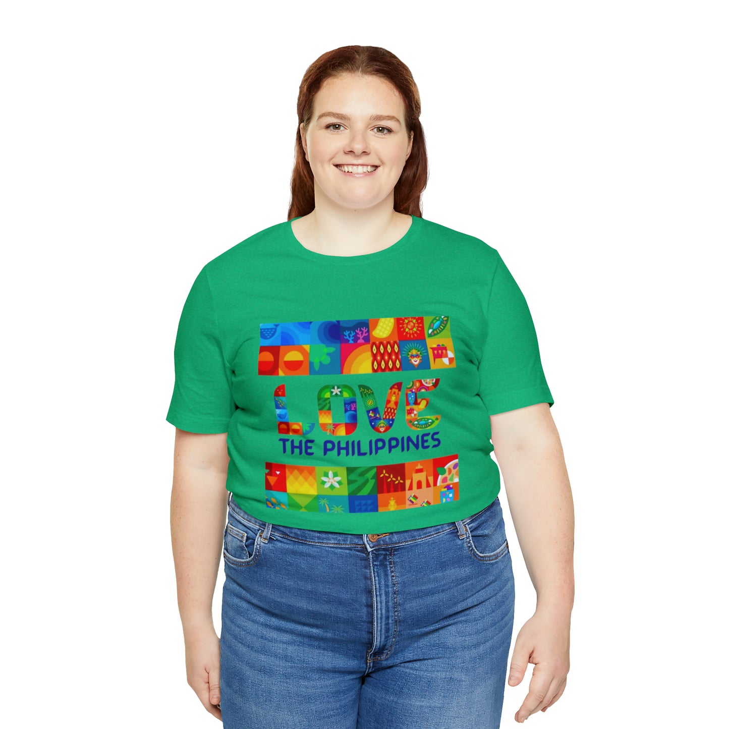 Love the Philippines Shirt , Filipino Shirt, Pinoy Shirt, Philippine Apparel