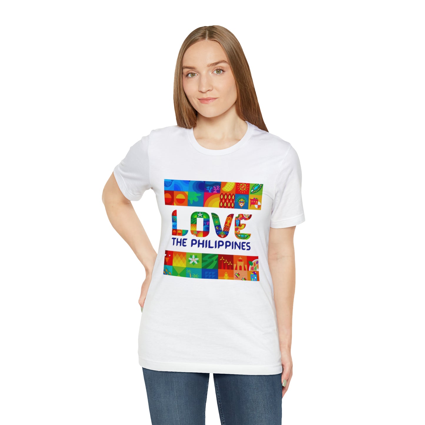 Love the Philippines Shirt , Filipino Shirt, Pinoy Shirt, Philippine Apparel
