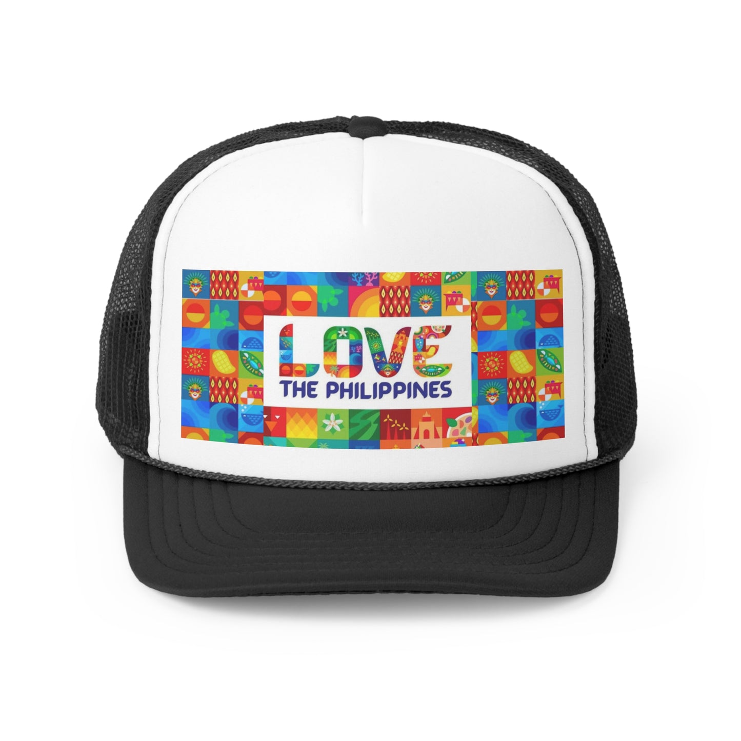 Philippines Filipino " Love  The Philippines "Trucker Caps | Love the Philippines Hat