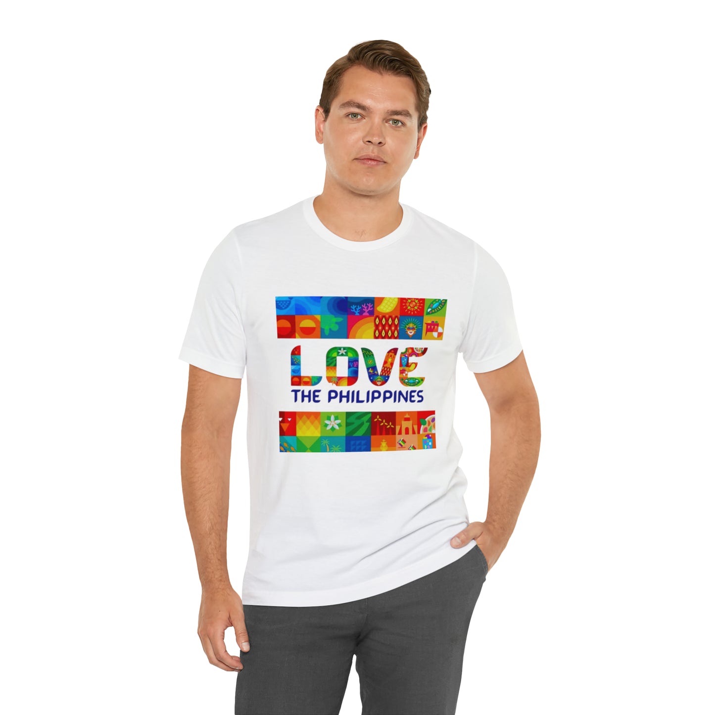 Love the Philippines Shirt , Filipino Shirt, Pinoy Shirt, Philippine Apparel
