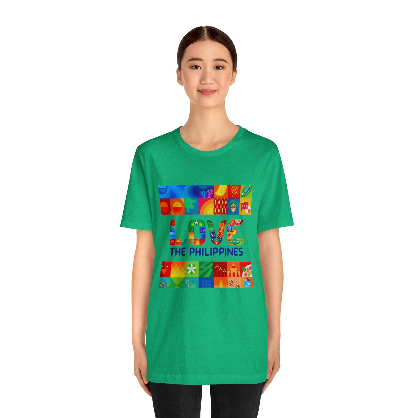 Love the Philippines Shirt , Filipino Shirt, Pinoy Shirt, Philippine Apparel