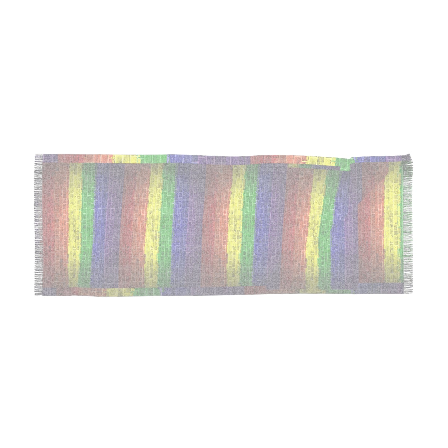 Rainbow Pride LGBT  Light Scarf | Rainbow Color  Scarf | Crisply printed Scarf | Summer Scarf