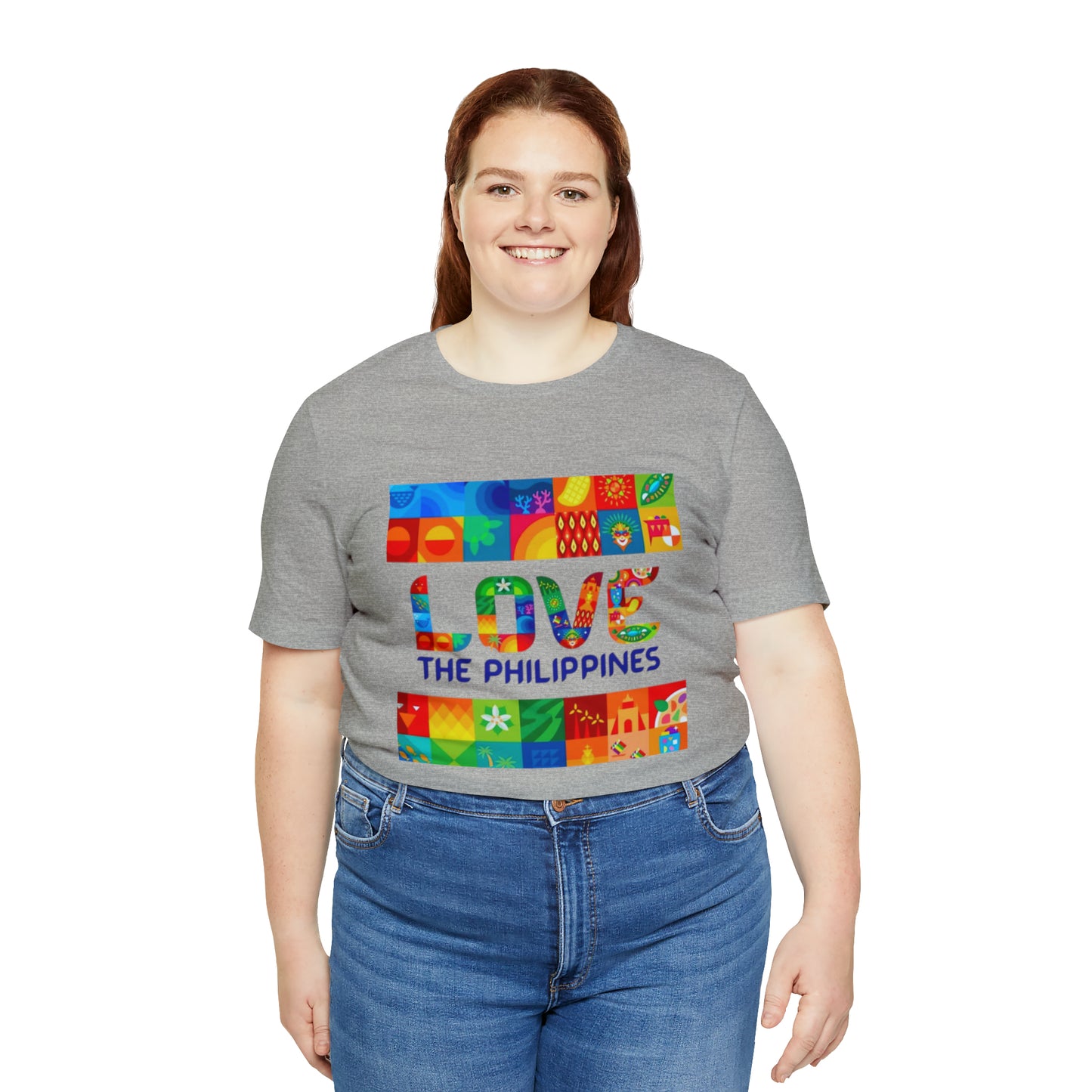 Love the Philippines Shirt , Filipino Shirt, Pinoy Shirt, Philippine Apparel