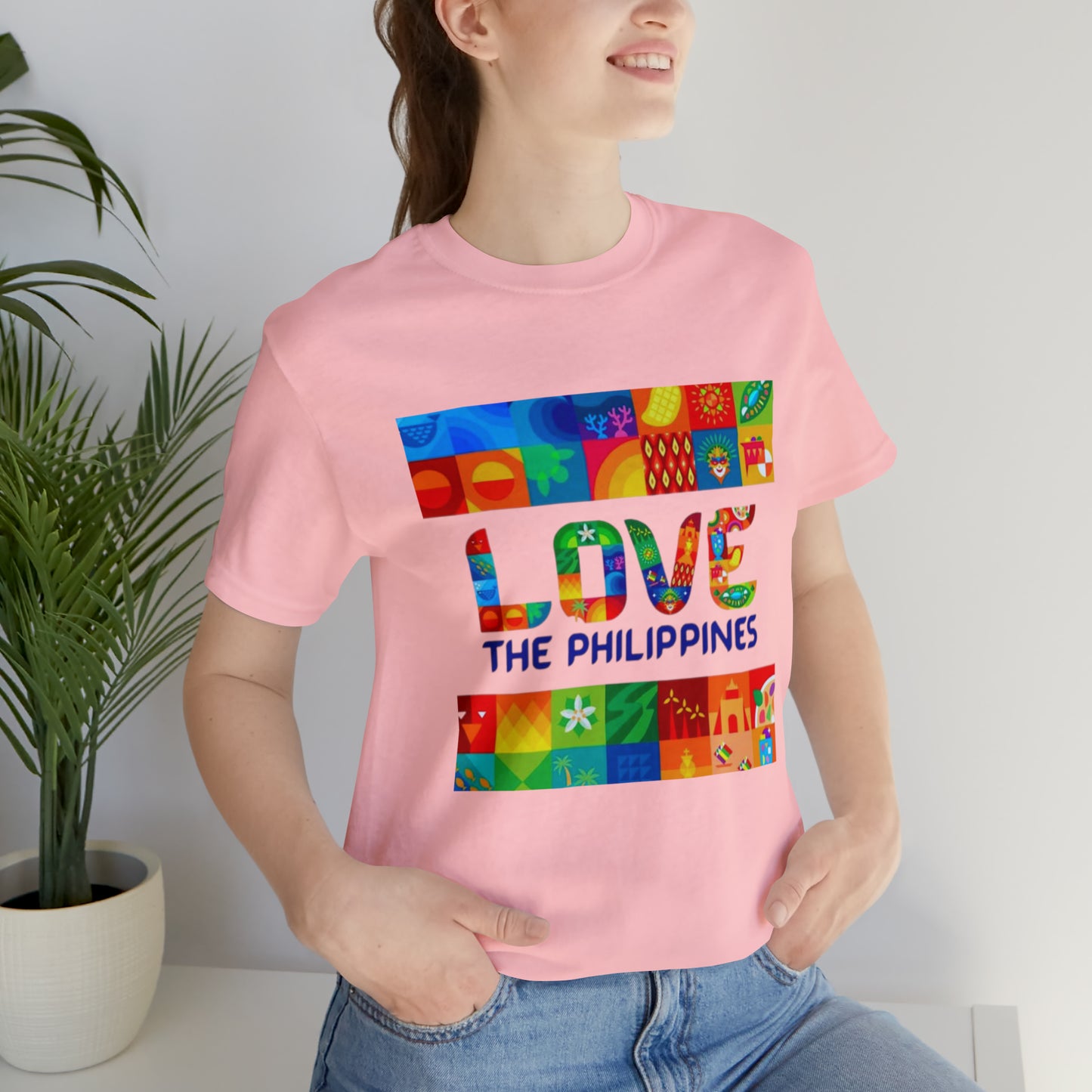 Love the Philippines Shirt , Filipino Shirt, Pinoy Shirt, Philippine Apparel
