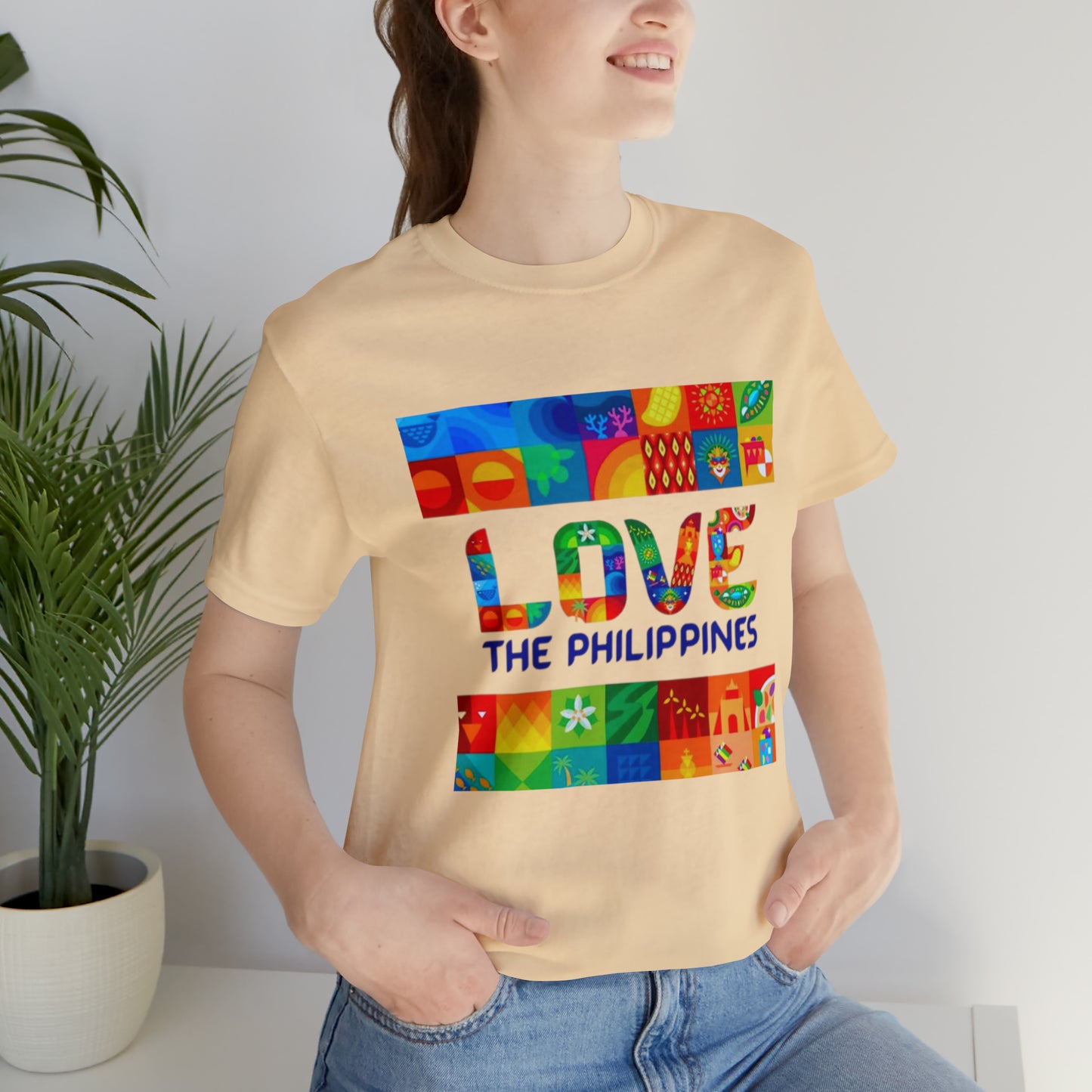 Love the Philippines Shirt , Filipino Shirt, Pinoy Shirt, Philippine Apparel