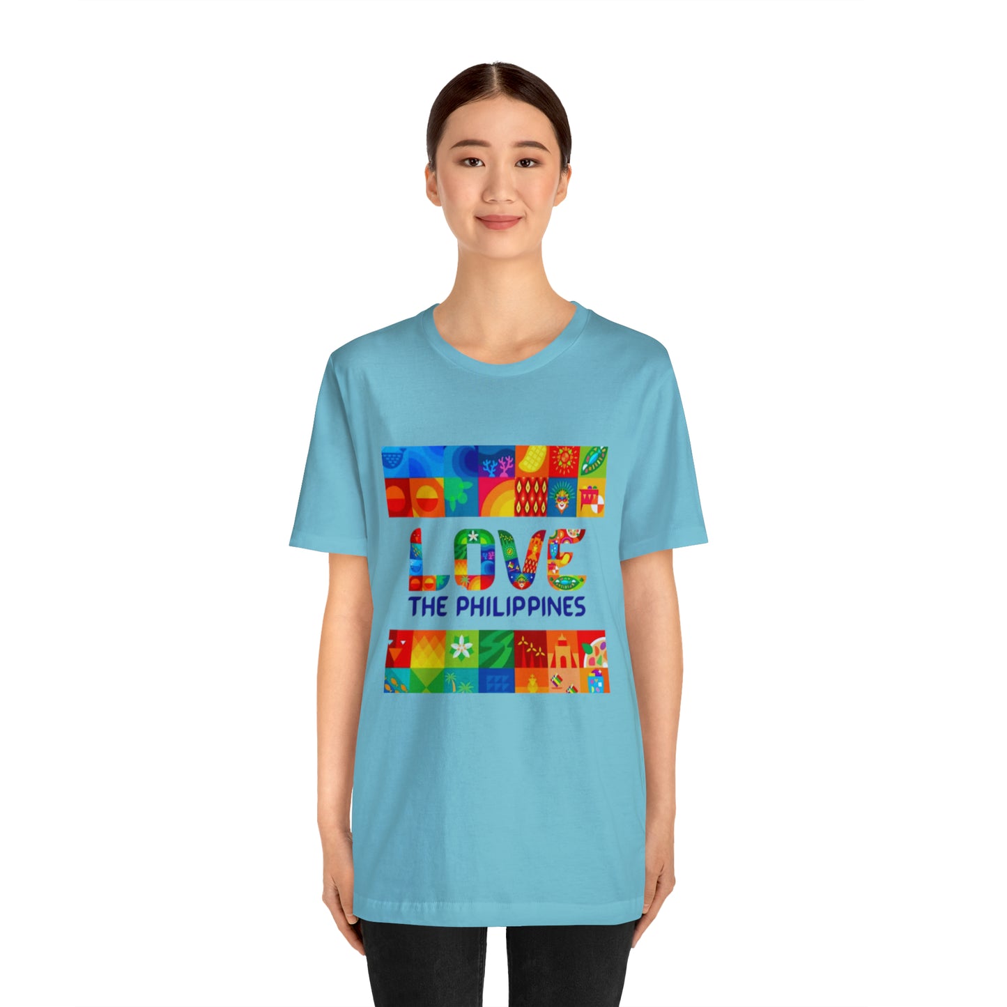 Love the Philippines Shirt , Filipino Shirt, Pinoy Shirt, Philippine Apparel