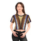 Philippines Filipino Mindanao batik  Inspired Crop top tee for ladies.