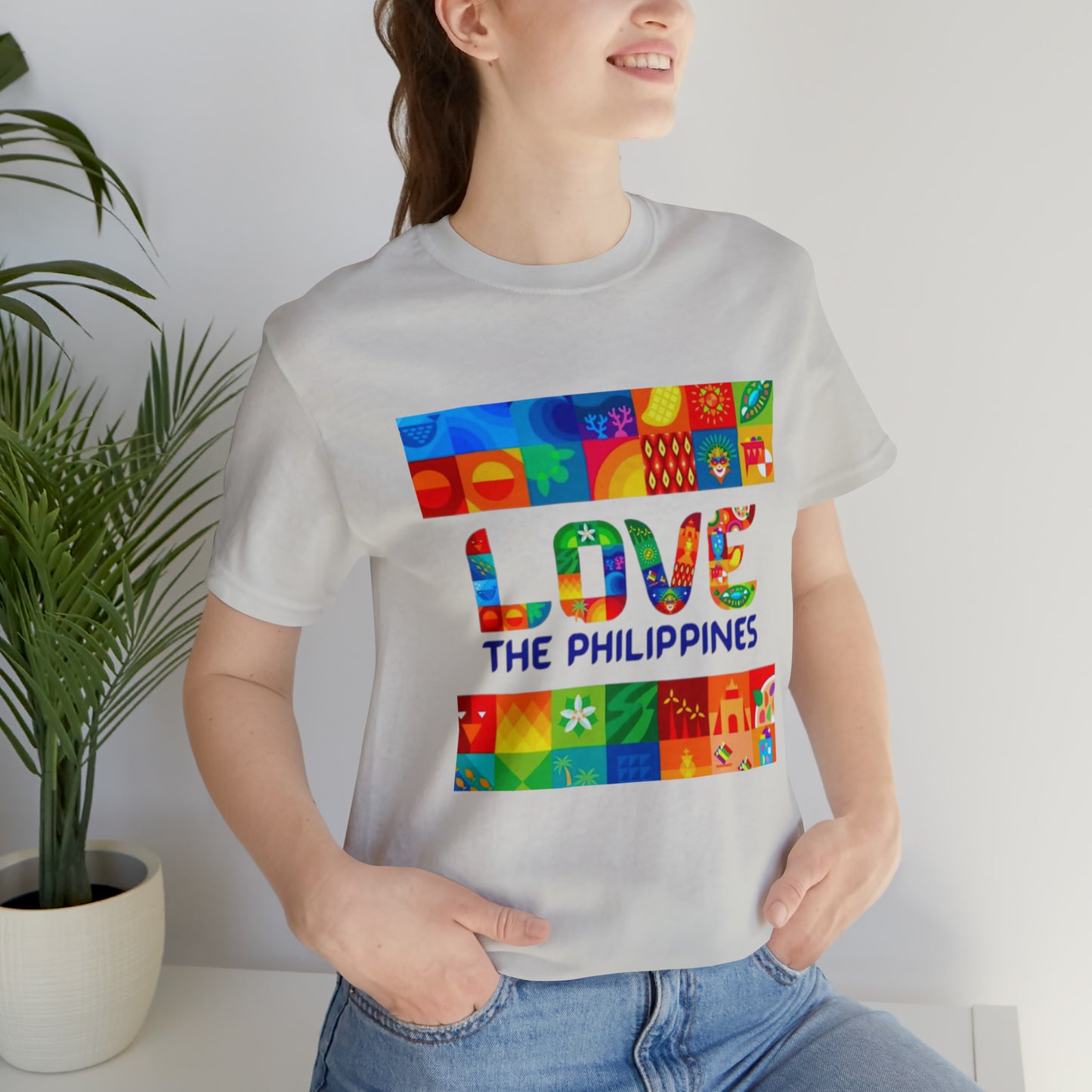 Love the Philippines Shirt , Filipino Shirt, Pinoy Shirt, Philippine Apparel