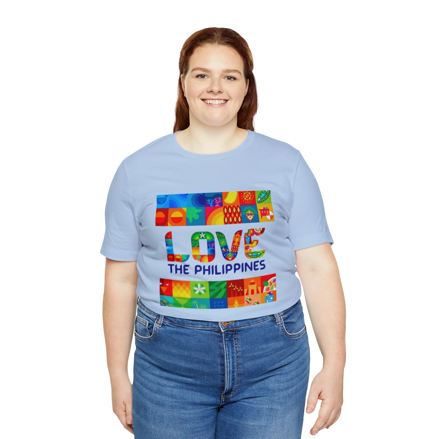 Love the Philippines Shirt , Filipino Shirt, Pinoy Shirt, Philippine Apparel