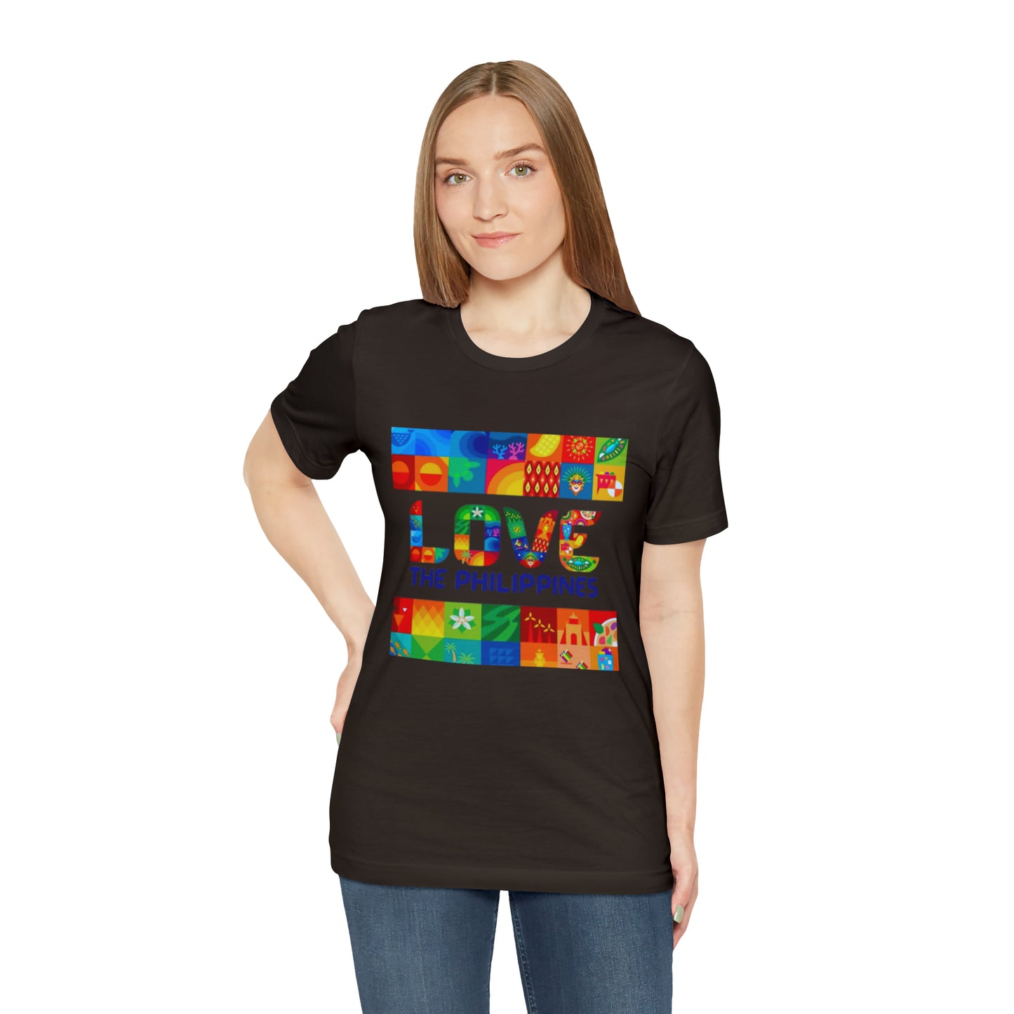 Love the Philippines Shirt , Filipino Shirt, Pinoy Shirt, Philippine Apparel