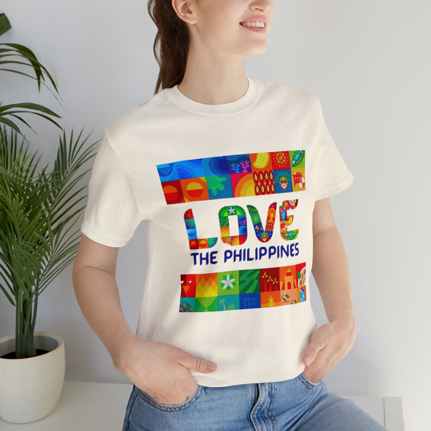 Love the Philippines Shirt , Filipino Shirt, Pinoy Shirt, Philippine Apparel