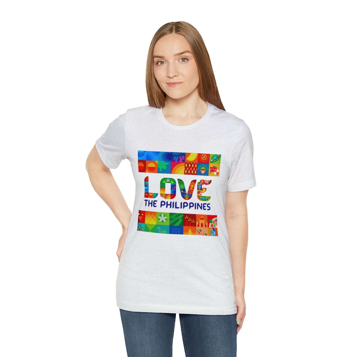 Love the Philippines Shirt , Filipino Shirt, Pinoy Shirt, Philippine Apparel