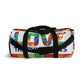 Philippines Filipino "Love the Philippines" Duffel bag | Philippine Travel Bag | Crisply Printed | College Duffel bag