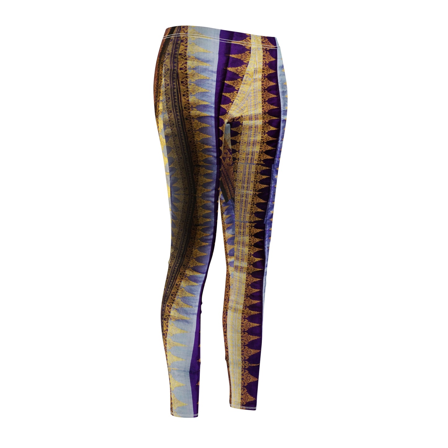 Copy of Philippines Filipino Mindanao batik Inspired  Women's Cut & Sew Casual Leggings | Abstarct batik Leggings