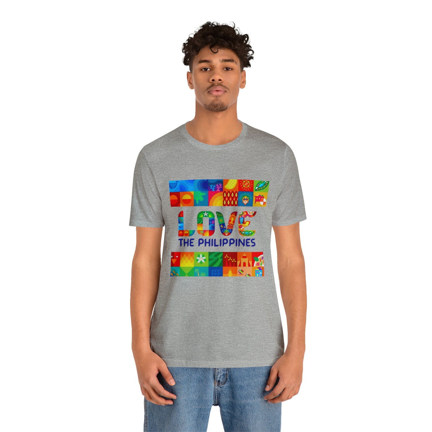 Love the Philippines Shirt , Filipino Shirt, Pinoy Shirt, Philippine Apparel