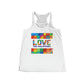 Philippines Filipino  Love the Philippines Women's Flowy Racerback Tank | Philippine tank top