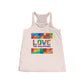 Philippines Filipino  Love the Philippines Women's Flowy Racerback Tank | Philippine tank top