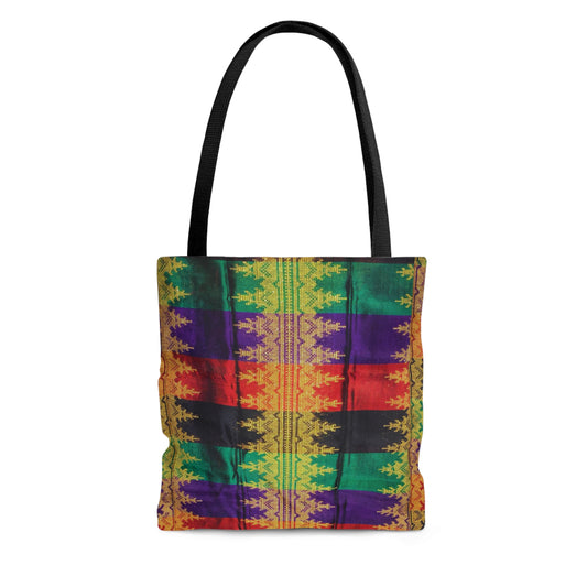 Philippines Batik  inspired crisply PRINTED Tote Bag | Filipino  Mothers day Gift | Mindanao batik Print