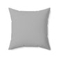 philippines Filipino Maligayang Pasko in Different Dialects Spun Polyester Square Pillow